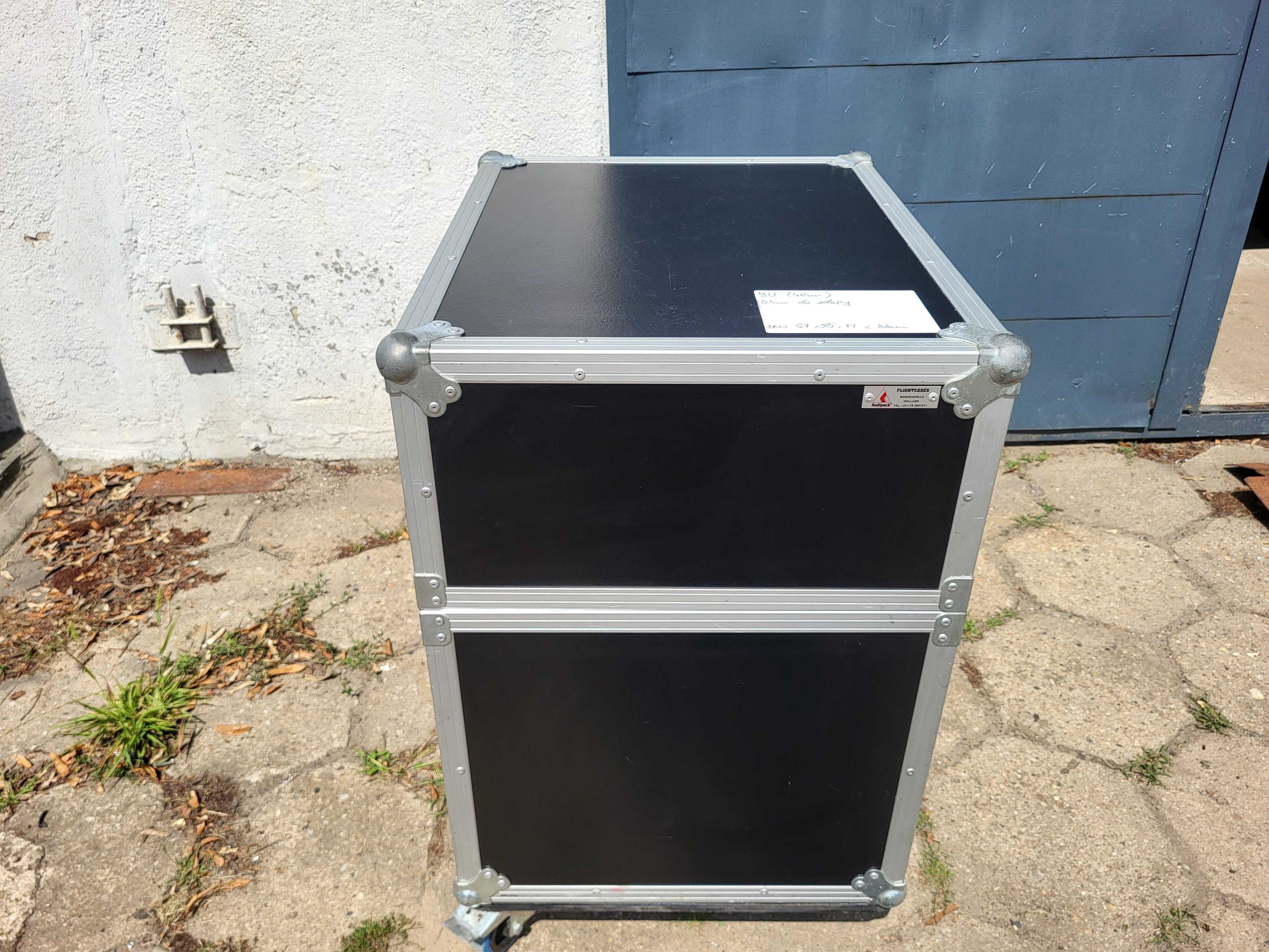 RACK COMBI 9U + mikser 53cm gł.  case  19cali