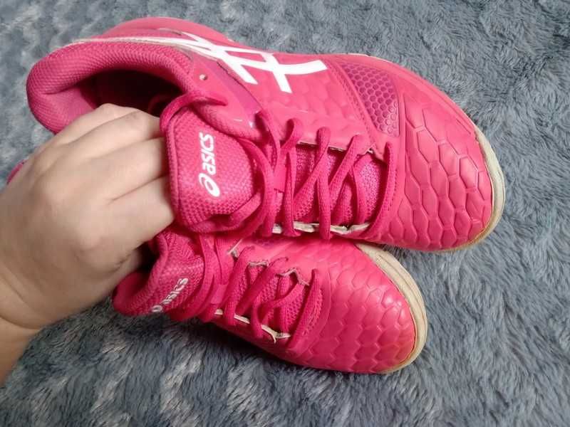 Buty buciki sportowe Asics gel-blast damskie różowe 37