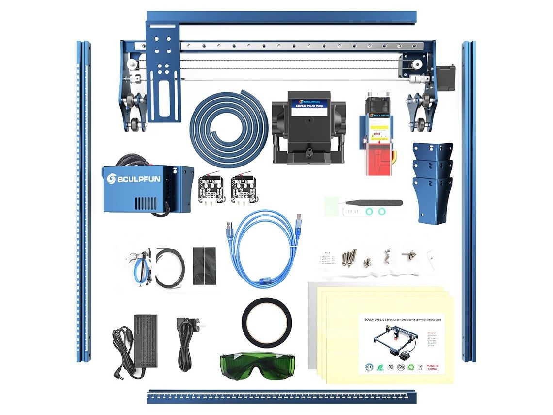 Impressora a laser sculpfun s30 Pro SELADO