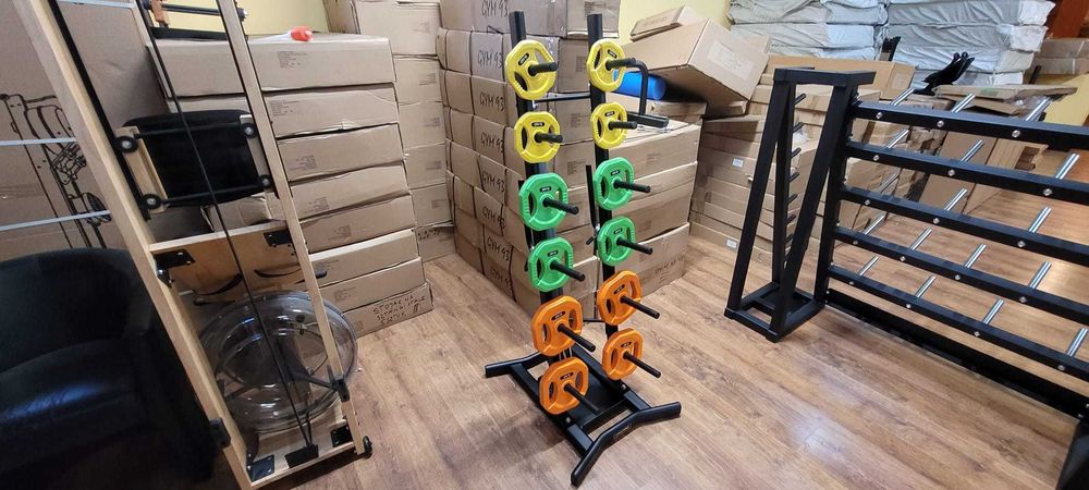 Stojak na 10 sztang body pump