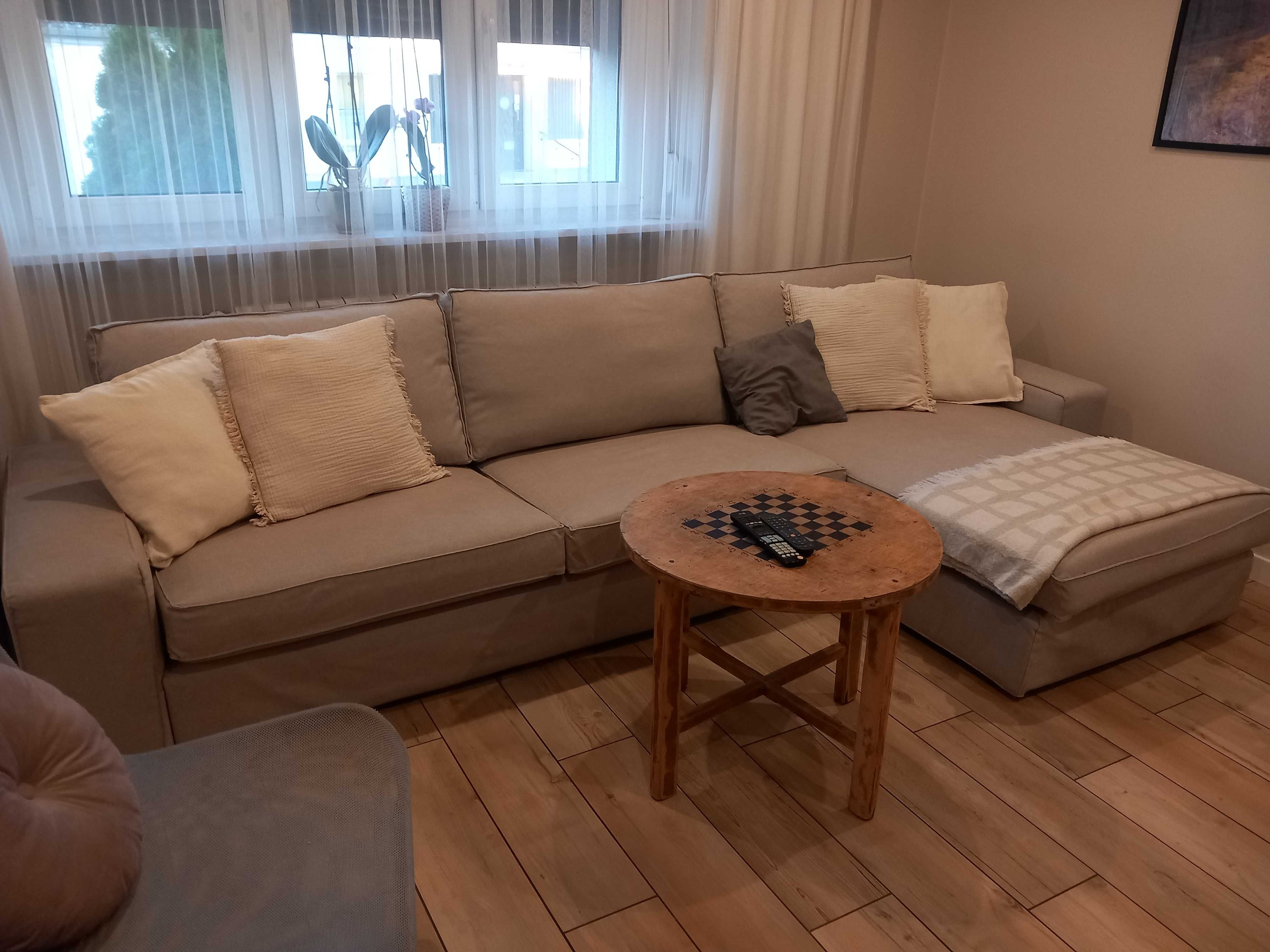 Narożnik Kivik Ikea szary