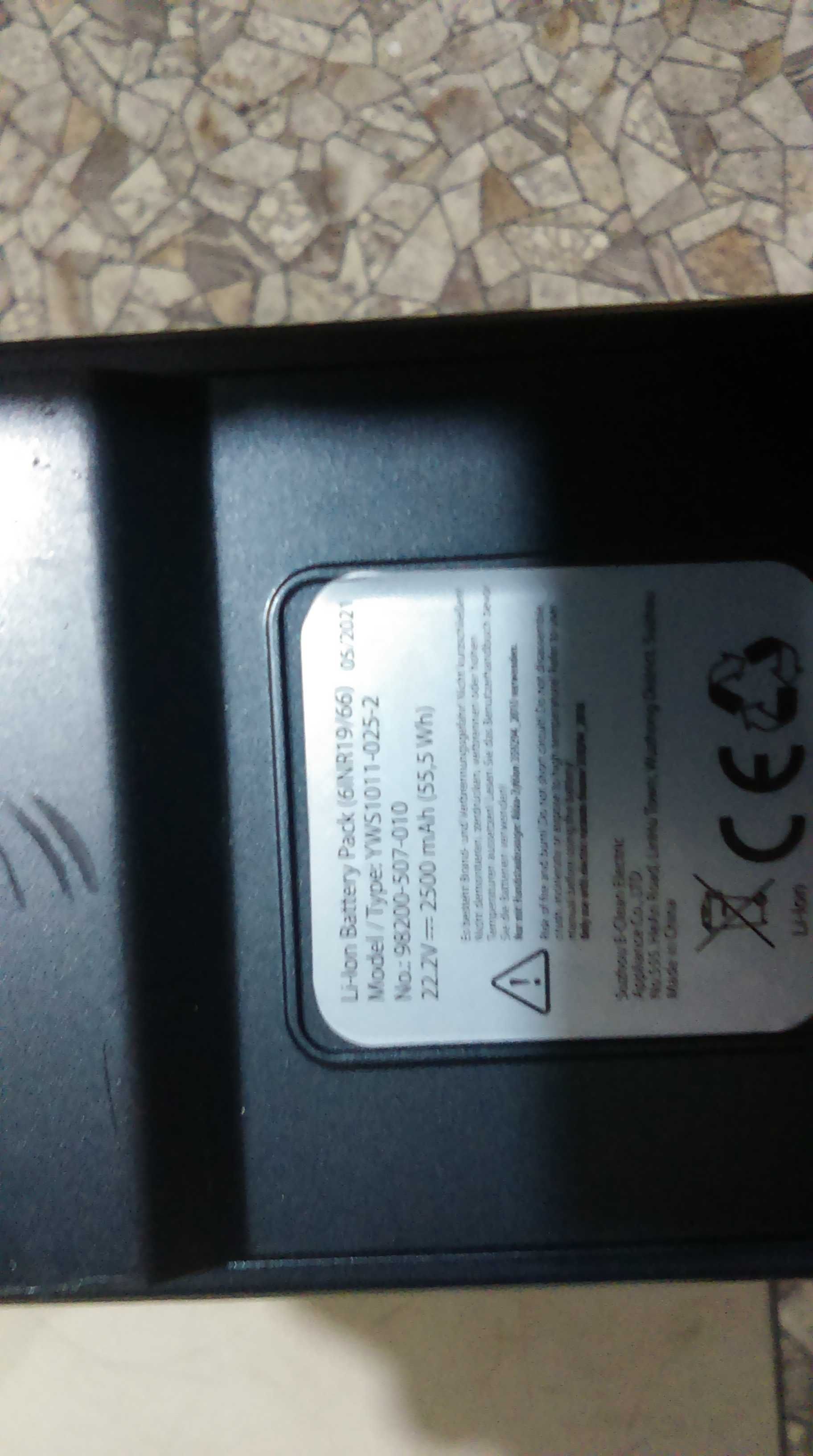 odkurzacz pionowy silvercrest yws1011 na części