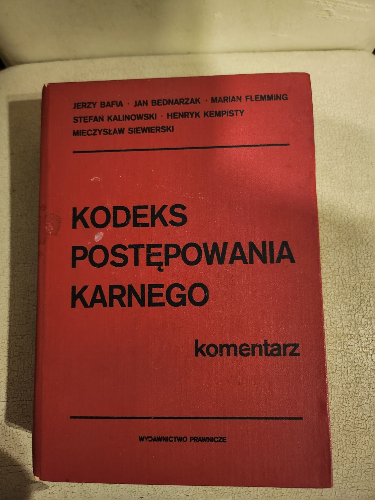 Kodeks postępowania karnego komentarz 1976
