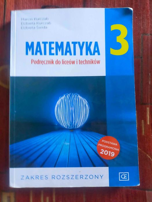 Matematyka 3 Podręcznik Pazdro Zakres Rozszerzony