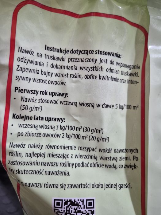 Nawóz na Truskawki 5 kg Ogród Start