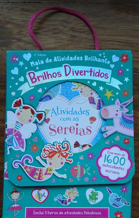 Brilhos Divertidos - Mala de Atividades Brilhante (Com 3 Livros)