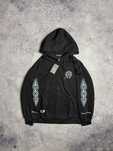 БЕЗ ПЕРЕДОПЛАТ! Зип худи Chrome Hearts хром хартс | M L