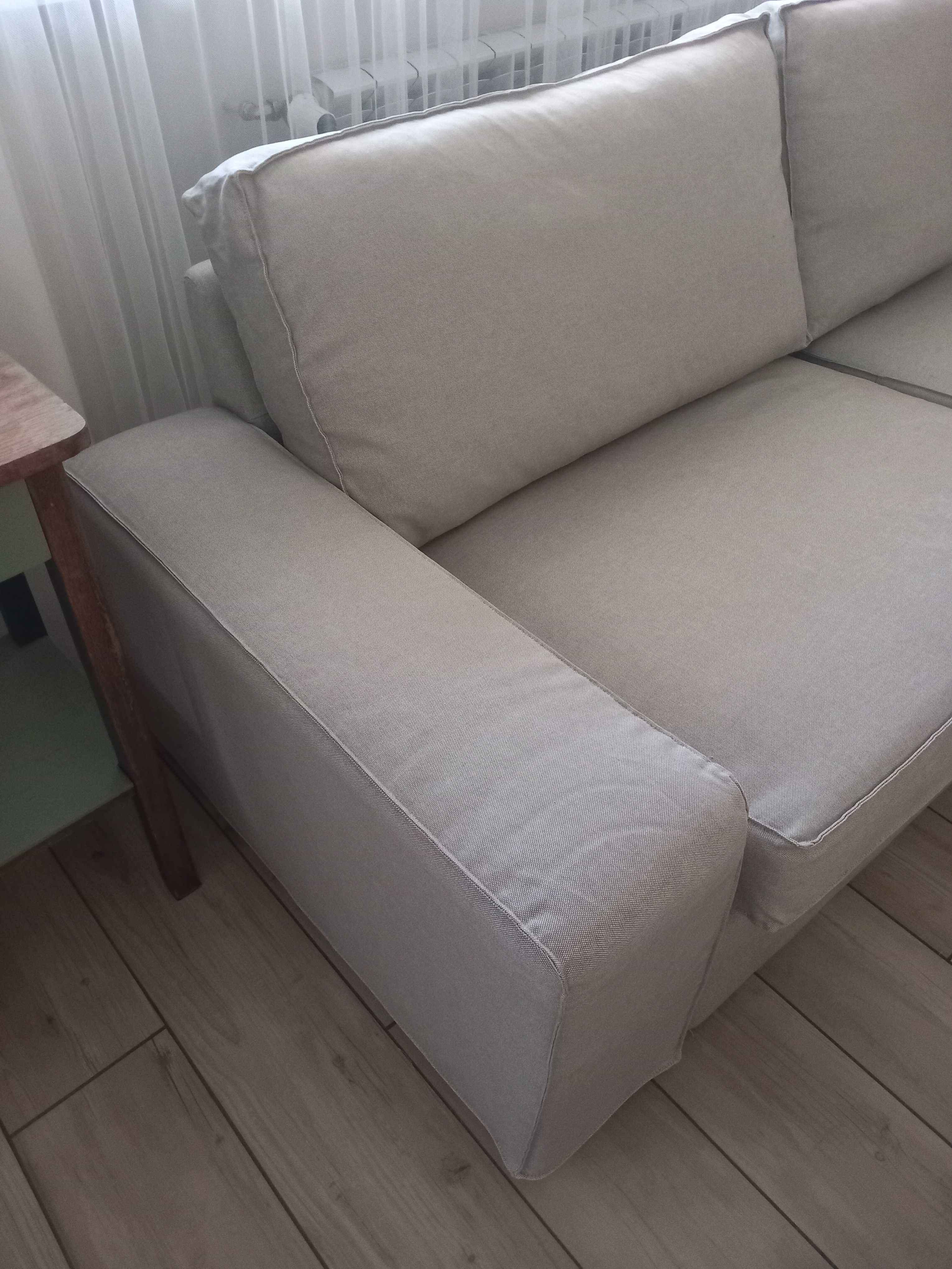 Narożnik Kivik Ikea szary