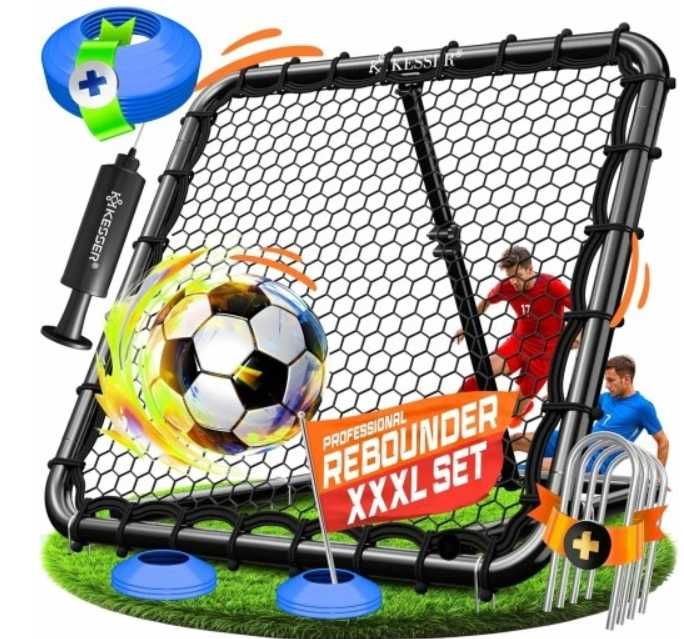 Siatka rebounder 128x128cm trening piłka nożna
