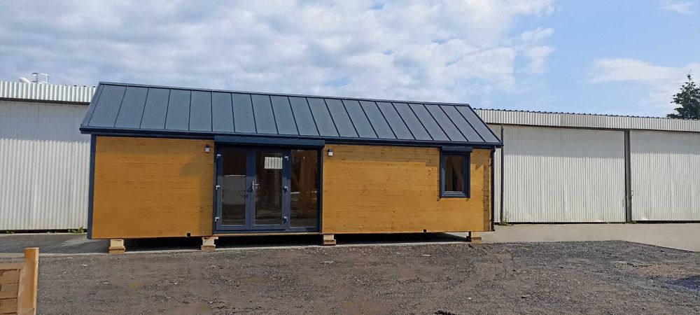 Dom modułowym mobilny do 35 m² letni. całoroczny bez pozwolenia. Raty.