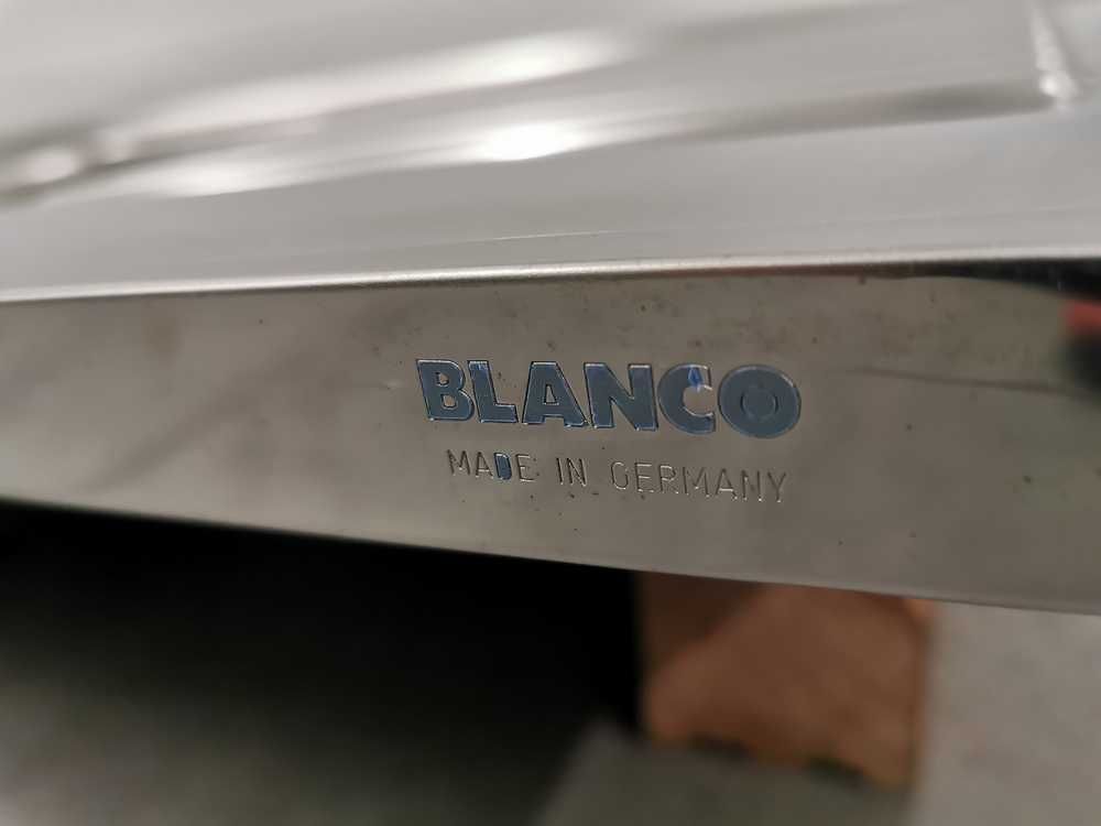 zlewozmywak dwukomorowy z ociekaczem stal nierdzewna blanco 120x60