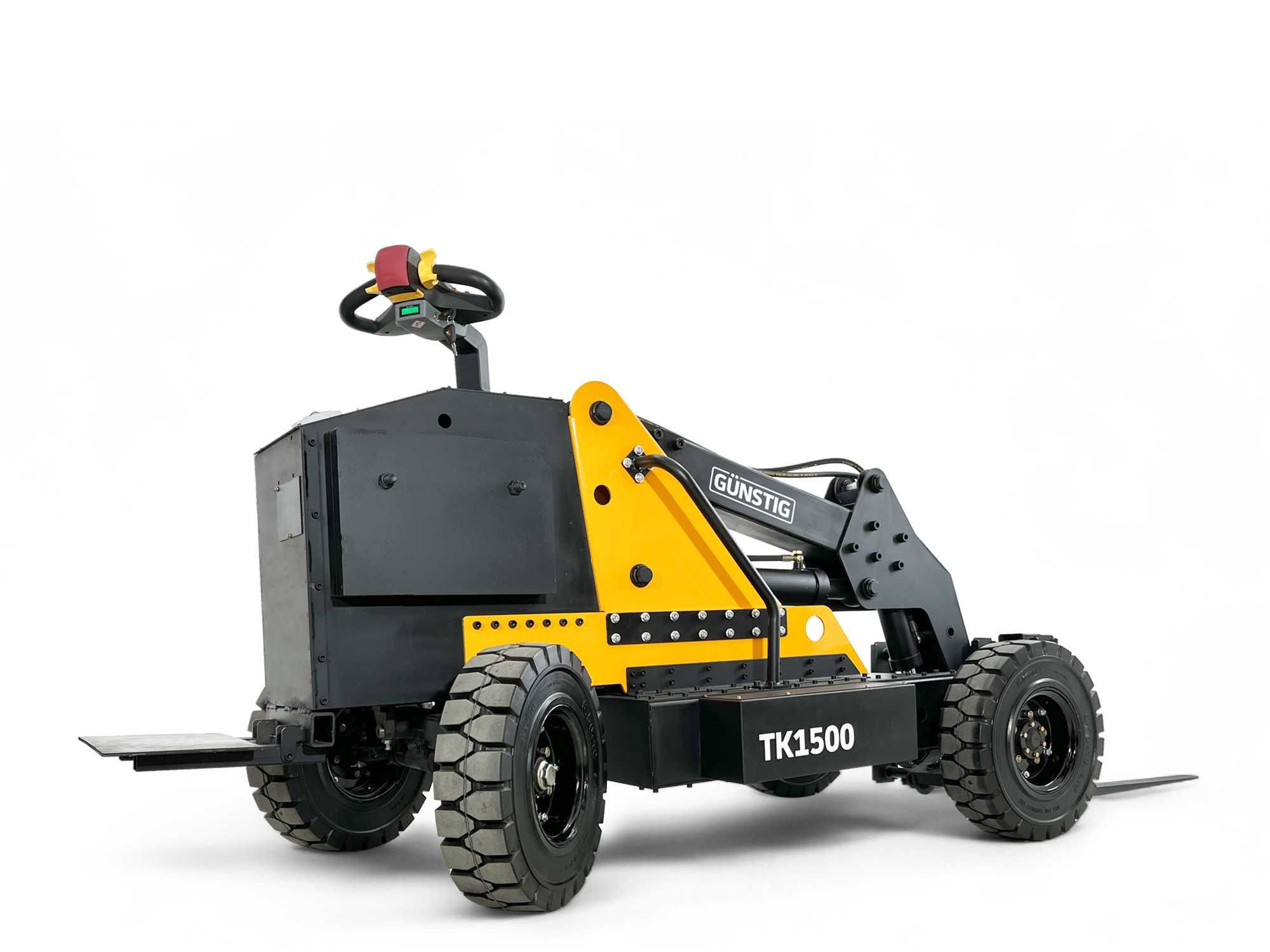 Elektryczna miniładowarka kołowa Günstig TK1500 udźwig 1300kg ładowacz