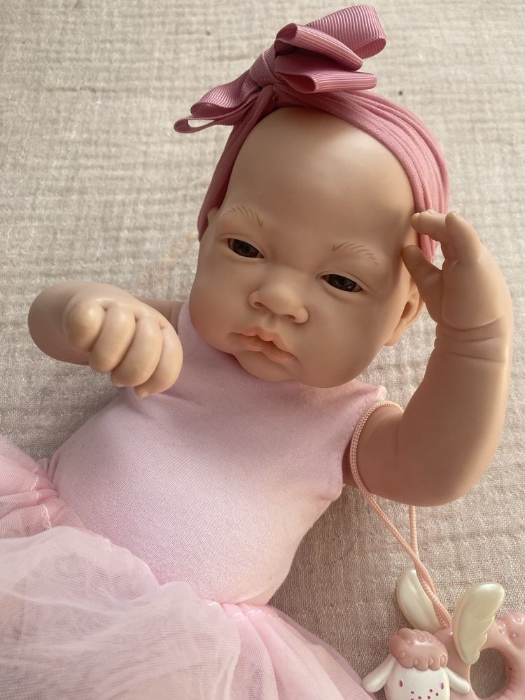 Lalka jak reborn dzidzia bobas baby dzidziuś akcesoria ubranka dodatki
