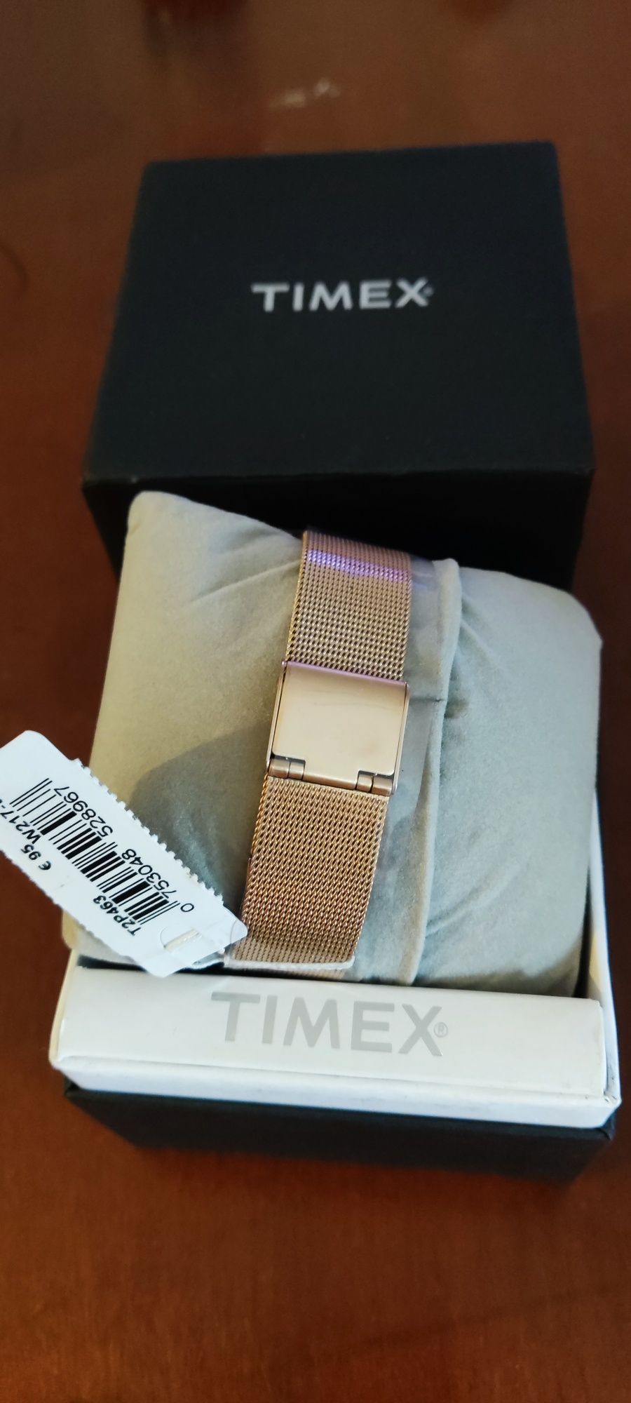 Relógio Timex rosa gold