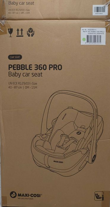 Автокрісло Maxi-Cosi Pebble 360 Pro2 Essential Graphite