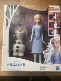 Kraina Lodu 2 Frozen Interaktywny Olaf Lalka Elsa Zabawka Prezent