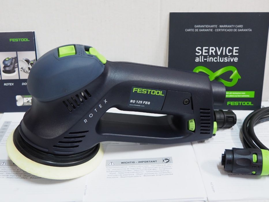 Szlifierka FESTOOL RO 125 Feq polerka 3w1 dysk 125mm