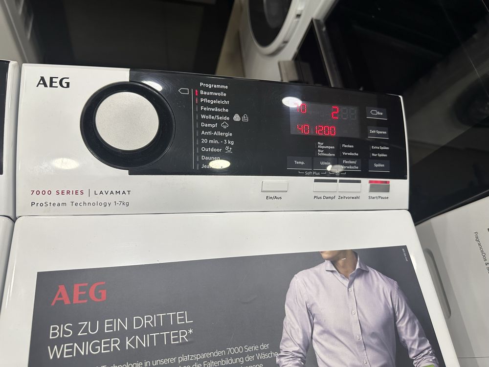 Пральна  машина AEG 7000 (Німеччина) 7 кг. Інвертор. Дисплей. Стан