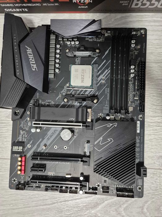 ігровий сет Ryzen 5 5600 + плата AORUS B550 Elite V2. Trade-IN