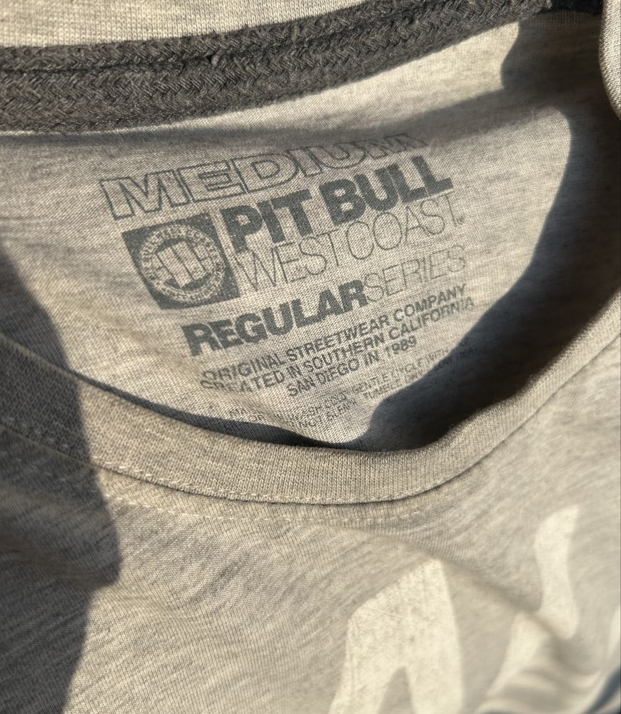 Koszulka PITBULL,  T- shirt szara