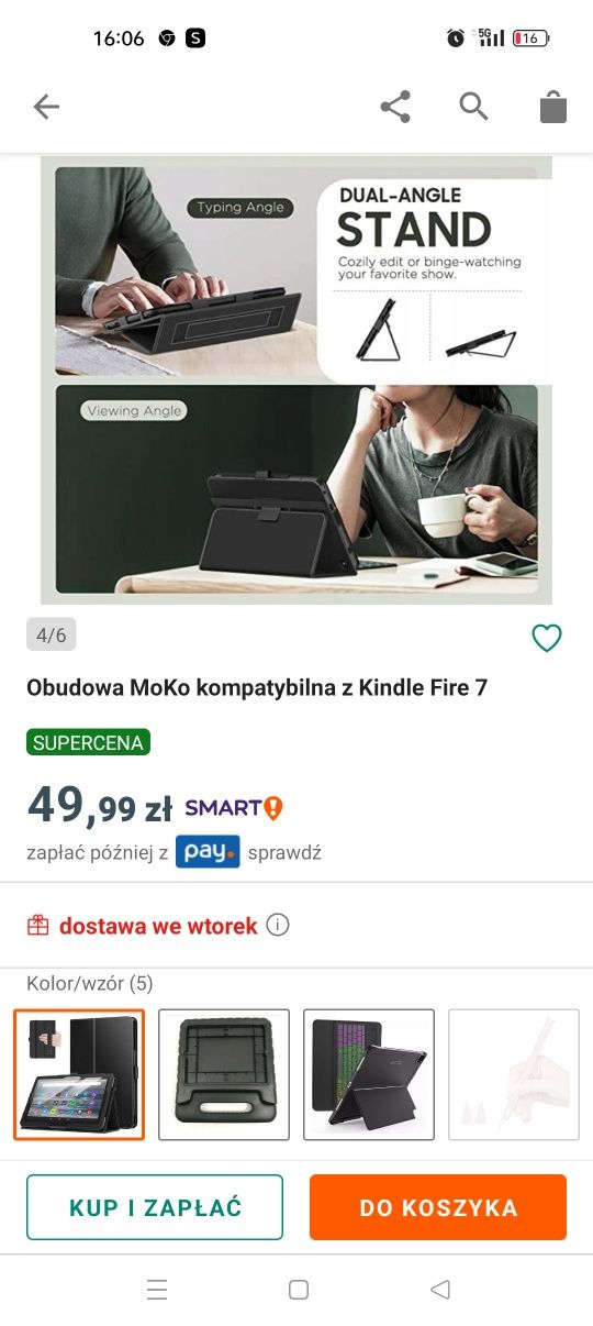 Etui do tableta fire 7/2022