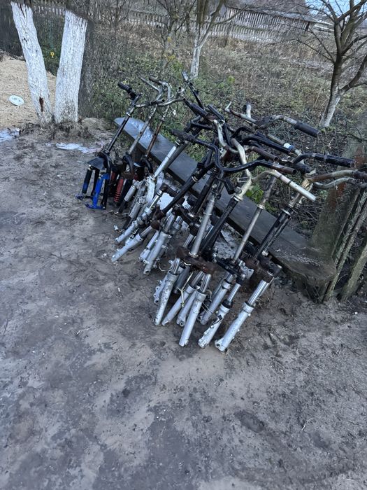 Вилки пере на скутера різні моделі