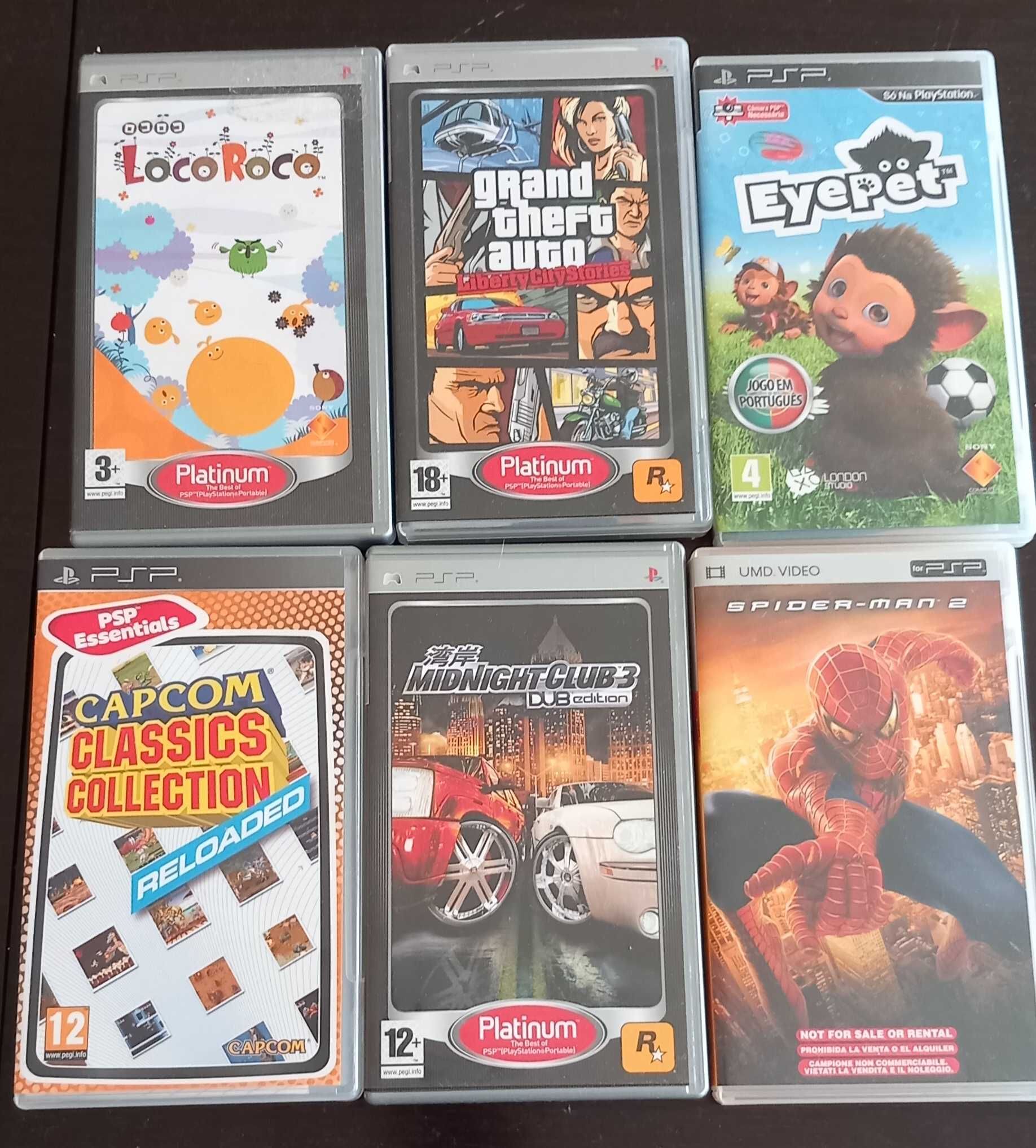 Vários Jogos PSP