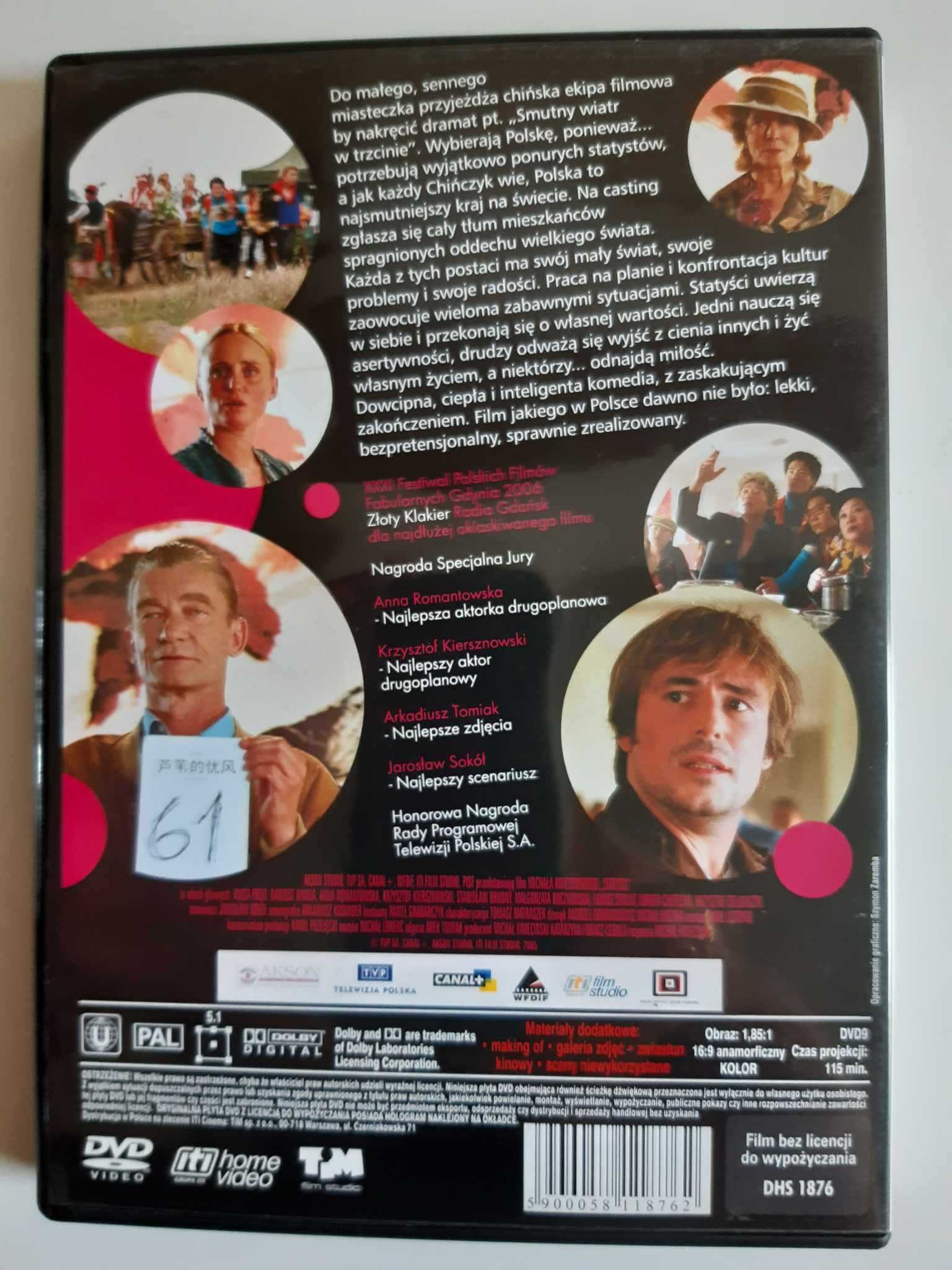 Film dvd Statyści, polska komedia