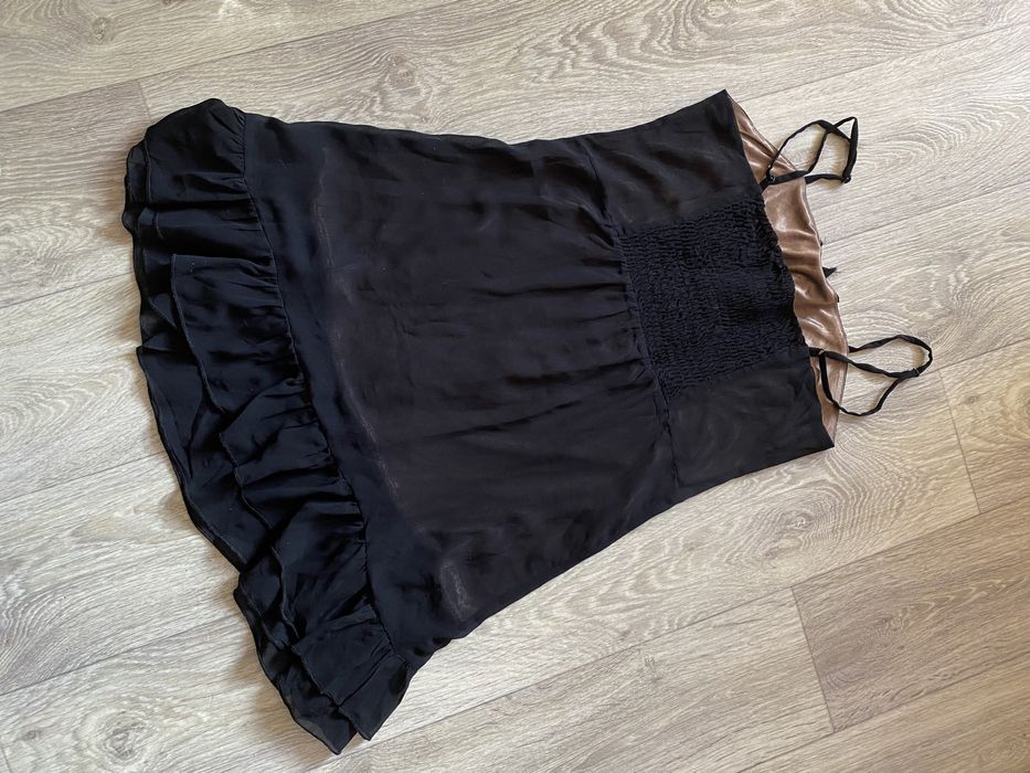 Міні сукня чорна мини платье черное