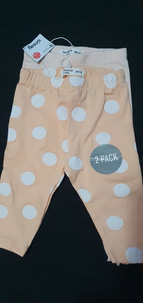 Nowe legginsy rozm 68