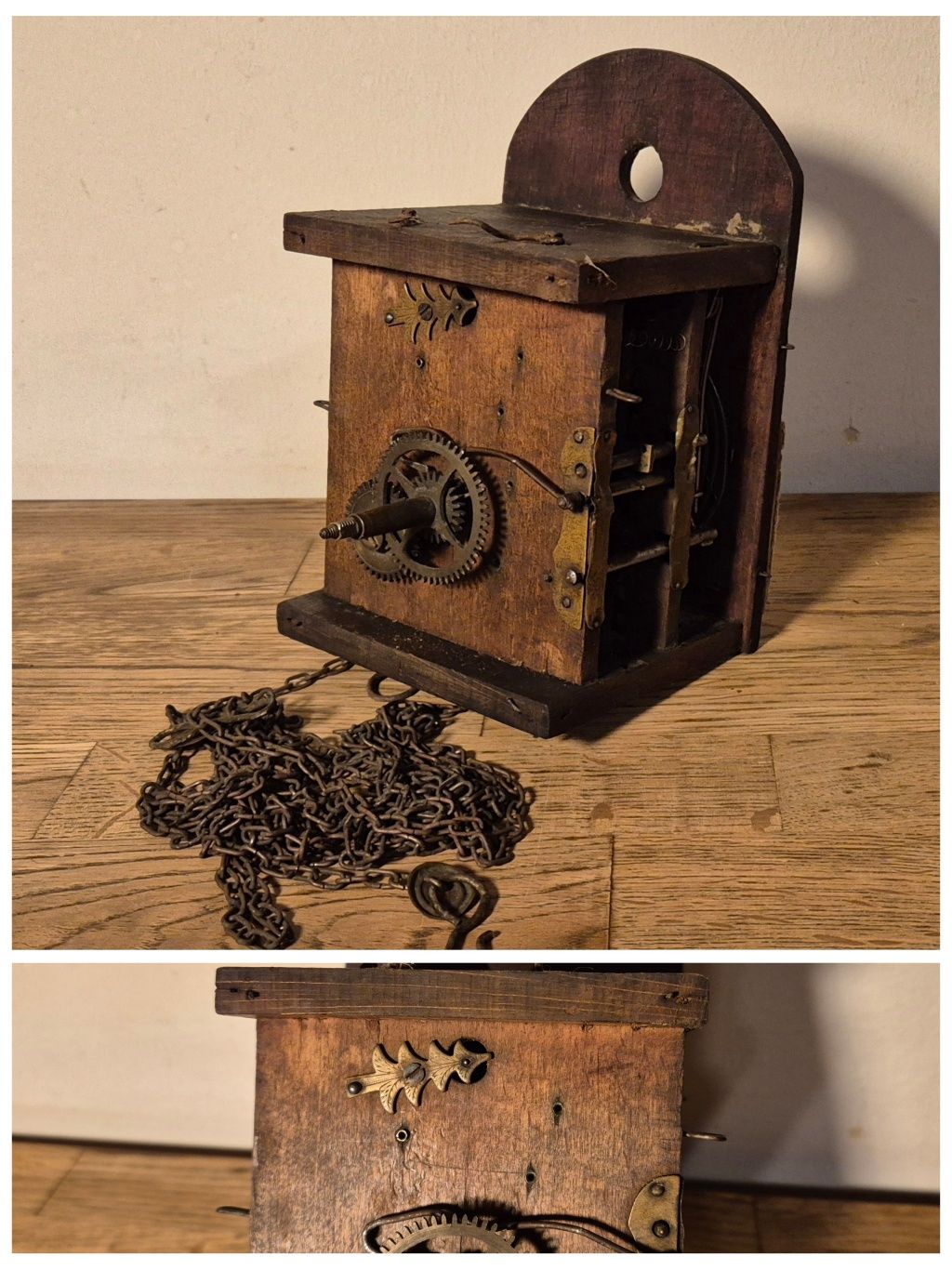 Zegar SCHWARZWALD + mechanizm Schwarzwaldzki