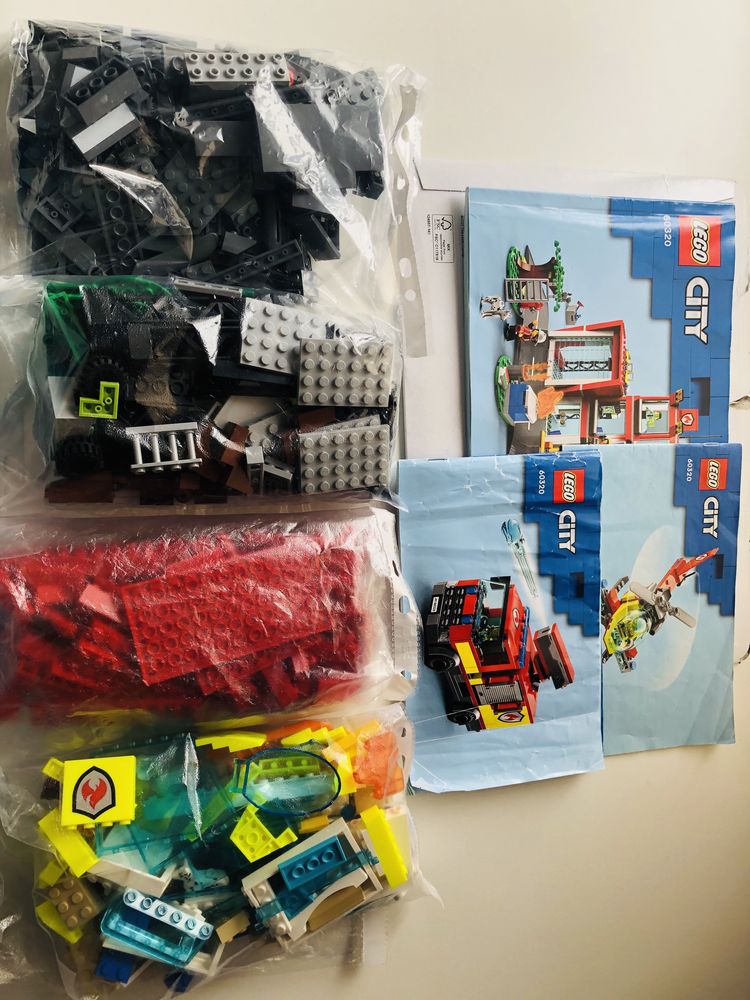 LEGO пожежне депо