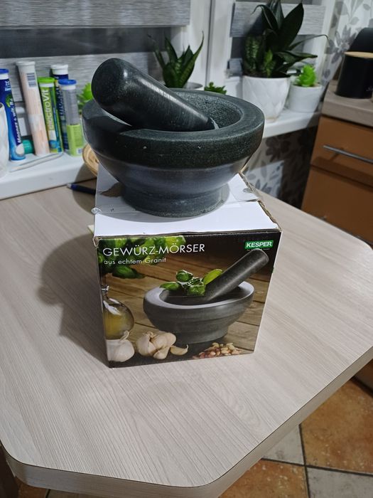 Moździerz kamienny marki Kesper