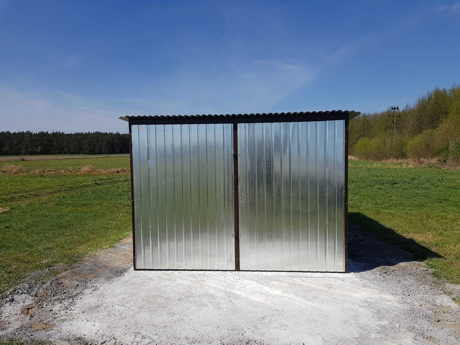 Blaszak garaż blaszany schowek magazynek wiata 3x6