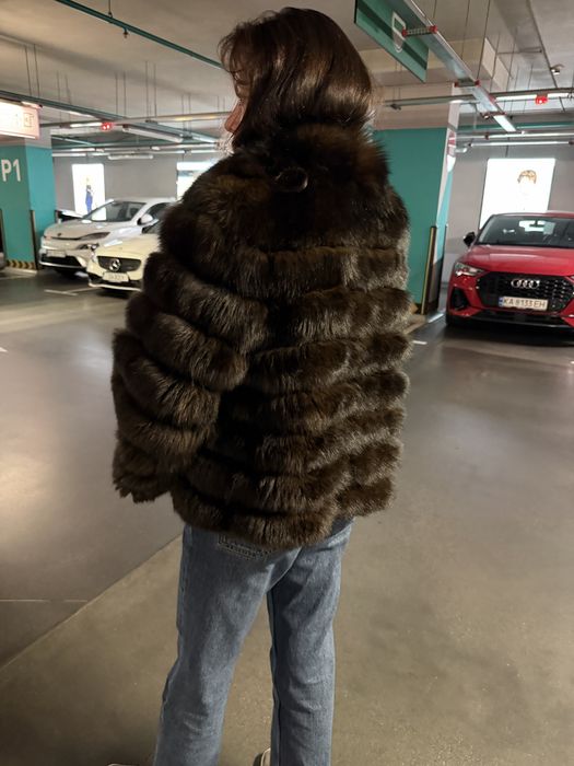 Продам шубу з хутра куниці під соболь