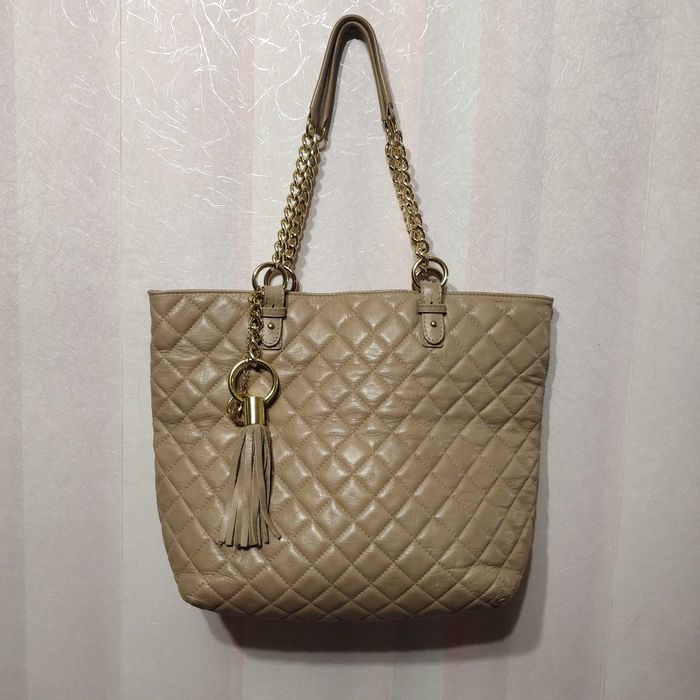 Сумка большая натуральная кожа италия Vera Pelle