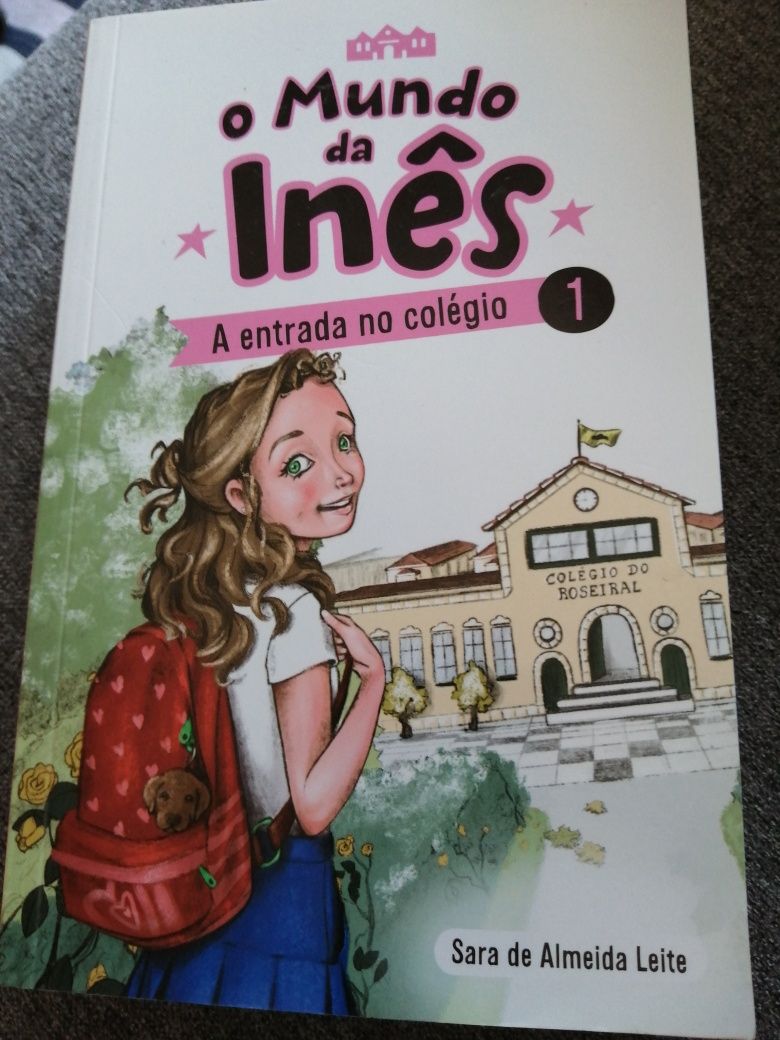 Livros da coleção o mundo da Inês