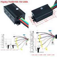 VESC 75100 75V 100A Flipsky foc esc контроллер электросамокат