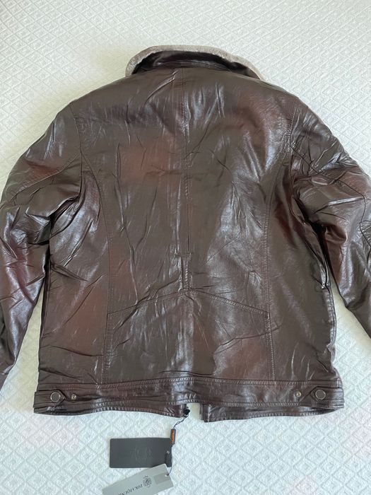 Чоловіча зимова курточка. Натуральна дубленка куртка 54 розмір