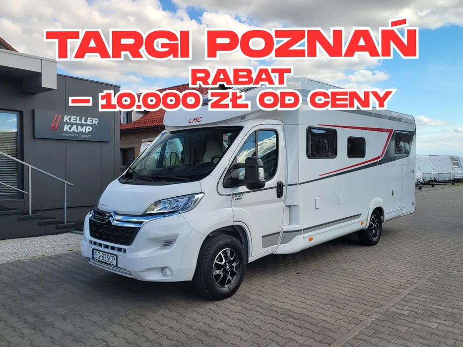 LMC Tourer Lift H730G - Kampery 4-osobowy  Rabat TARGI POZNAŃ / 737 cm / Faktura VAT 23% / Dealer LMC