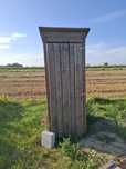 WC kibelek na budowe drewniany toi toi