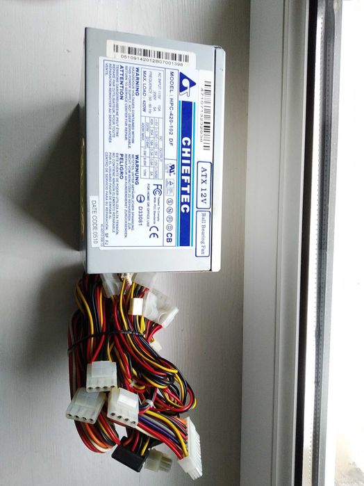 Блок живлення для комп'ютера  ATX 350W - 480W