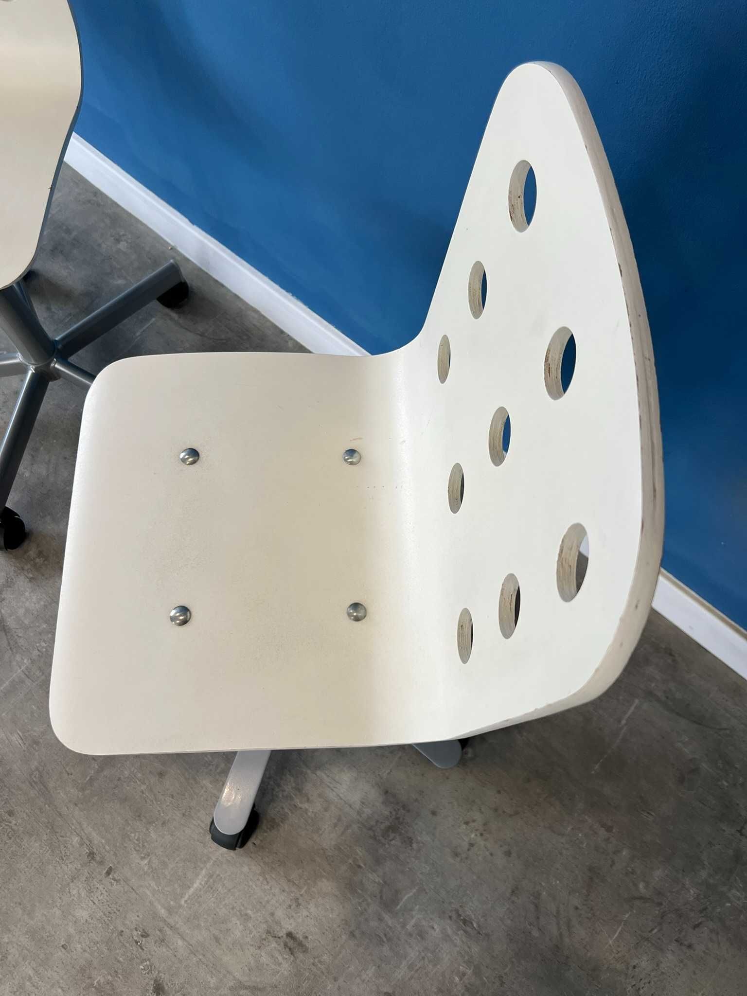 Krzesło dziecięce IKEA JULES – biały - 2 szt