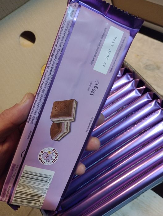 Zestaw 4 duże czekolady w mega cenie