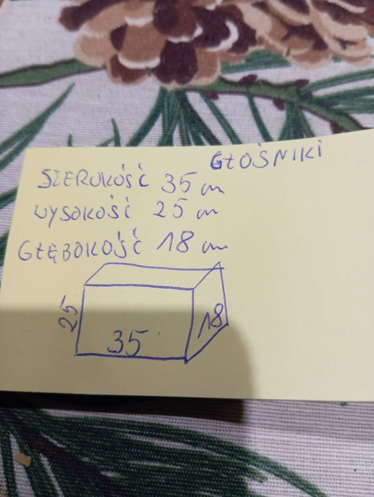 Kolumny głośnikowe przenośne trójdrożne