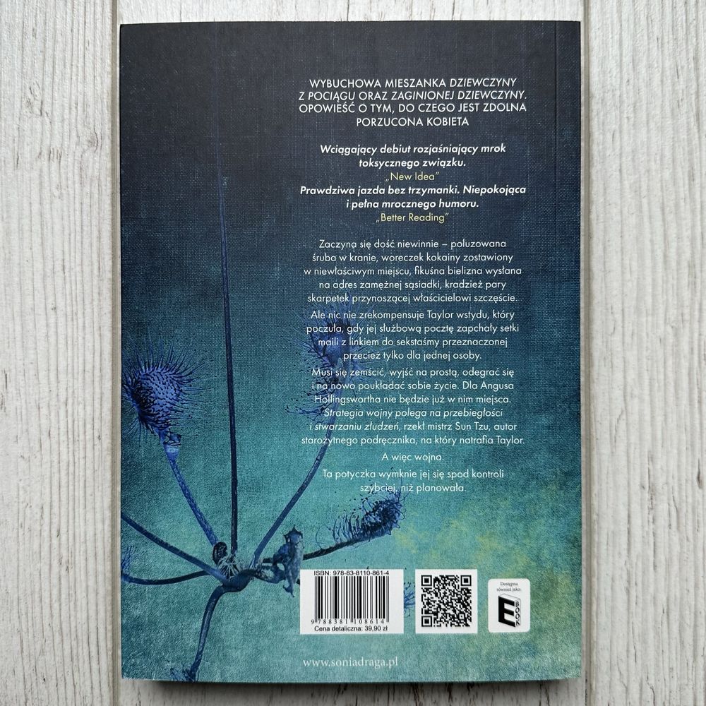 Książka „Niedzielna dziewczyna” Pip Drysdale thriller psychologiczny
