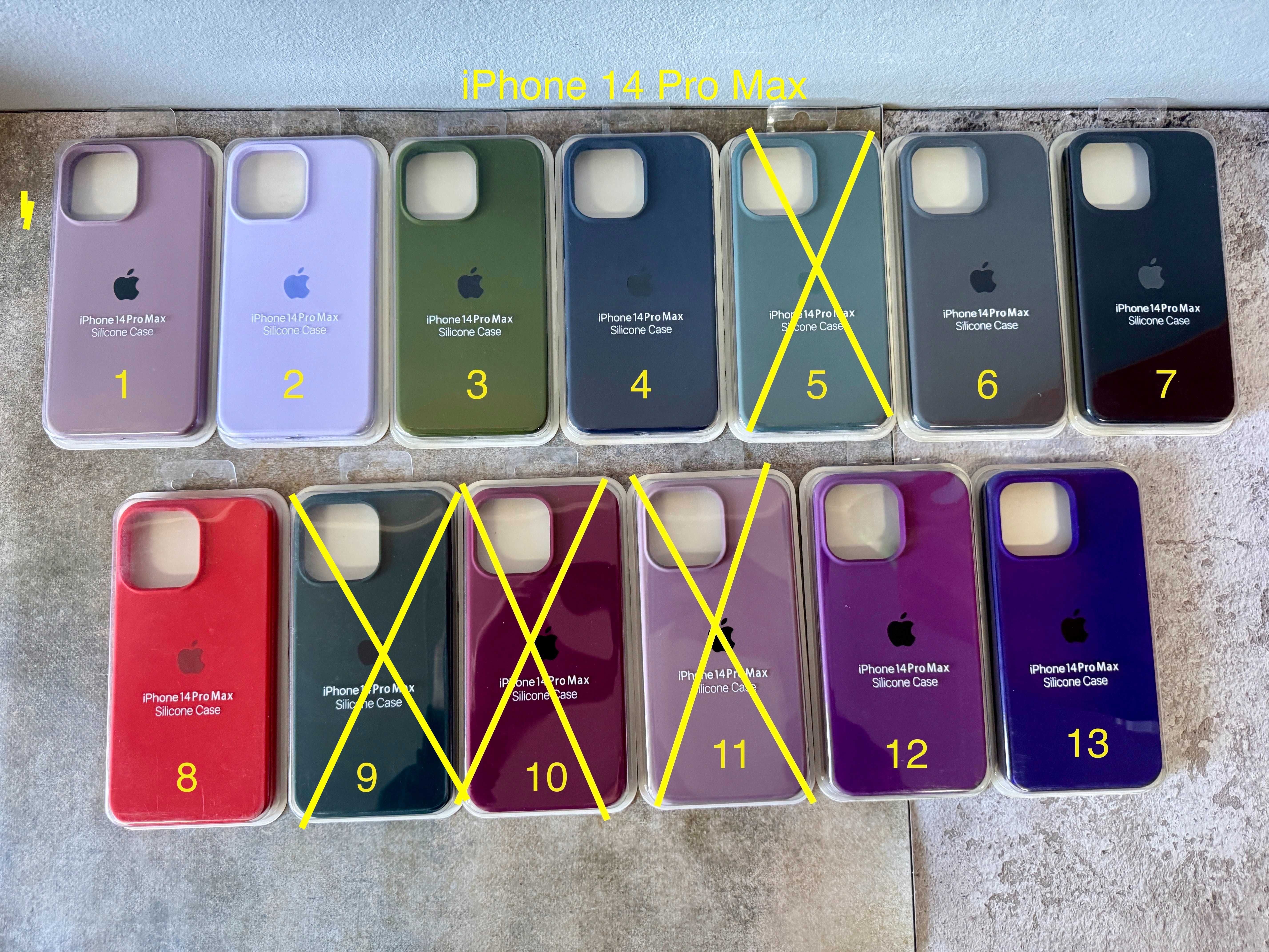 Full Чехол Silicone Case iPhone 14 14 Plus + 14 Pro Max Айфон