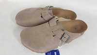 Birkenstock Boston Taupe klapki skórzane  47