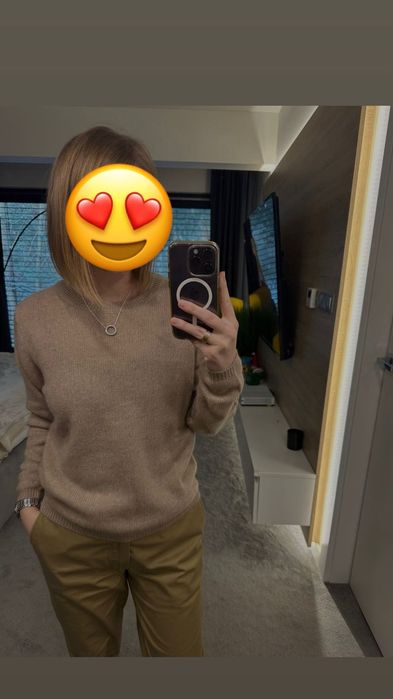 Свитер massimo dutti 100% кашемир , джемпер кашемир