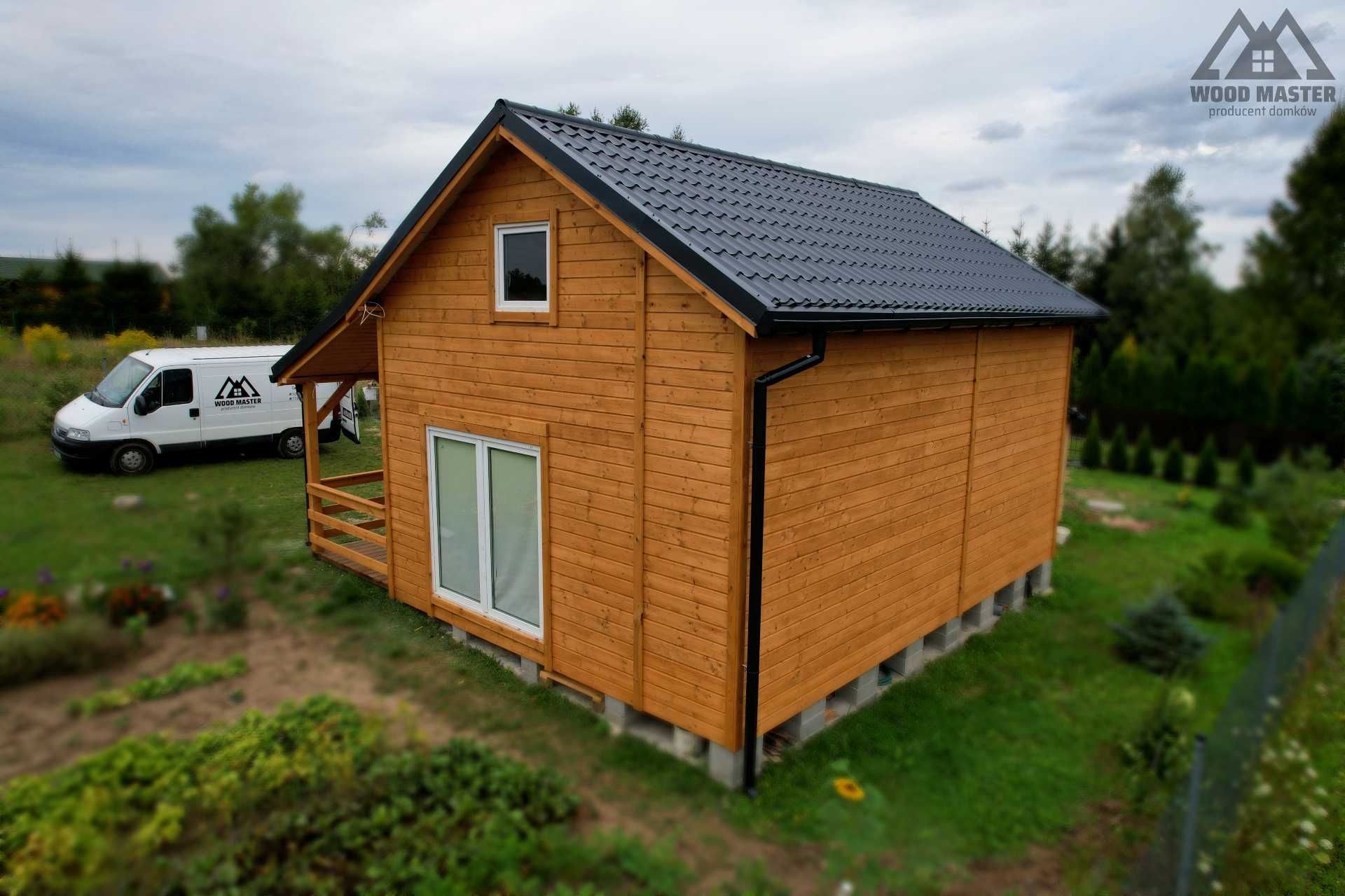 Domek letniskowy 35m2 + 10m2 taras, na zgłoszenie.